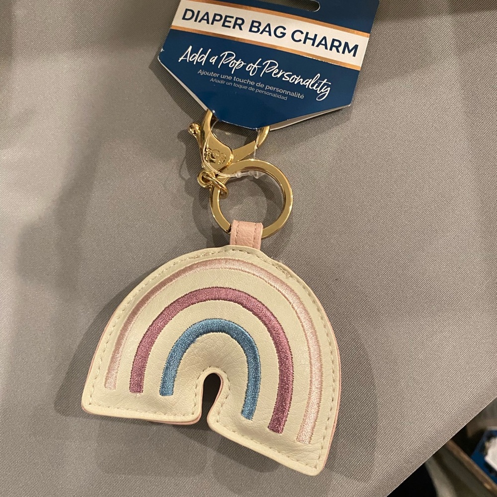 Rainbow Diaper Bag Charm